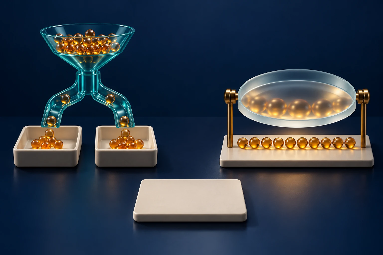 دو مسیرِ مفهومی برای انباشتِ رویدادها و بررسیِ مستقلِ پیشوندها