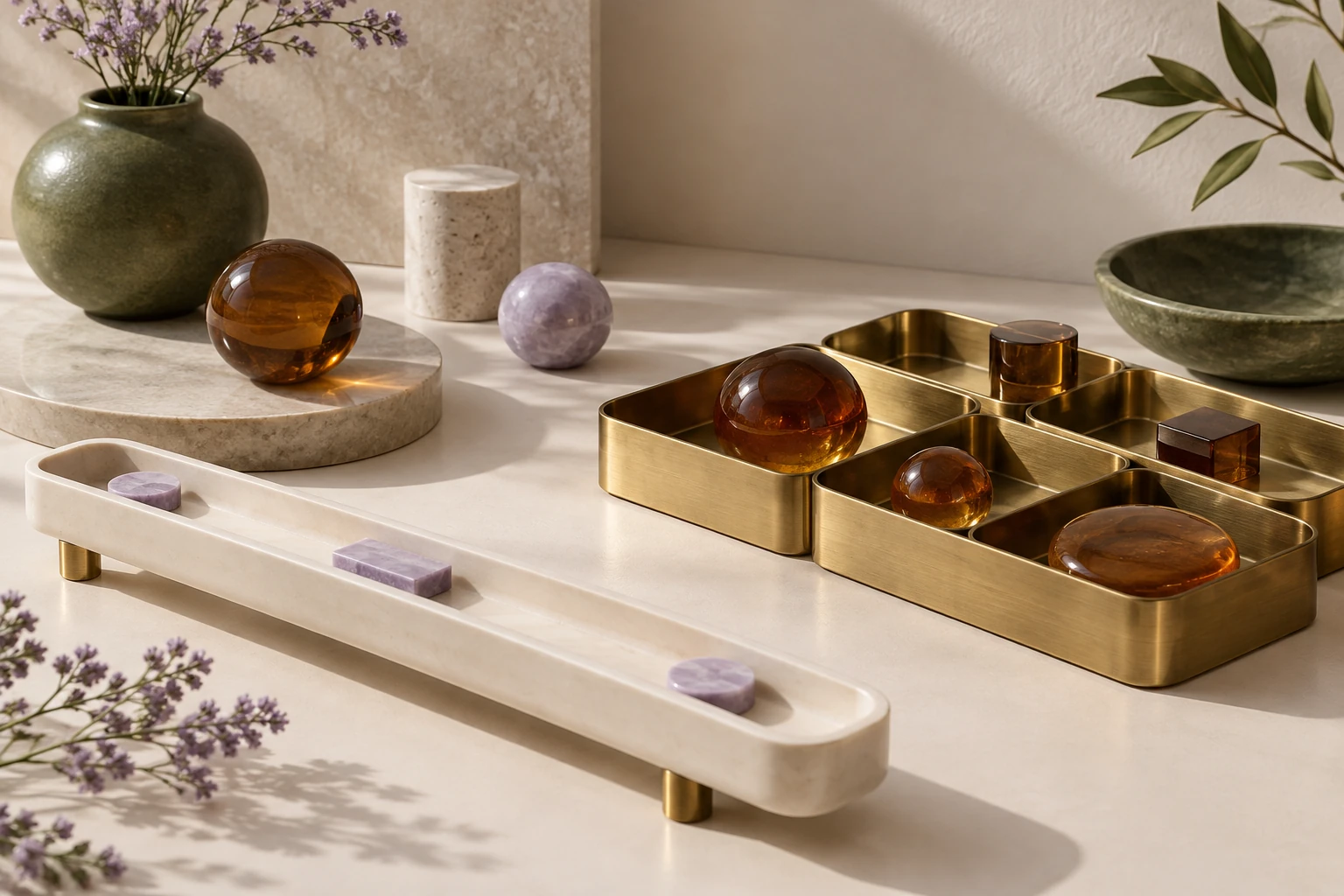 اجزای کوچک کنار چیدمانهای متفاوتِ یک جمع
