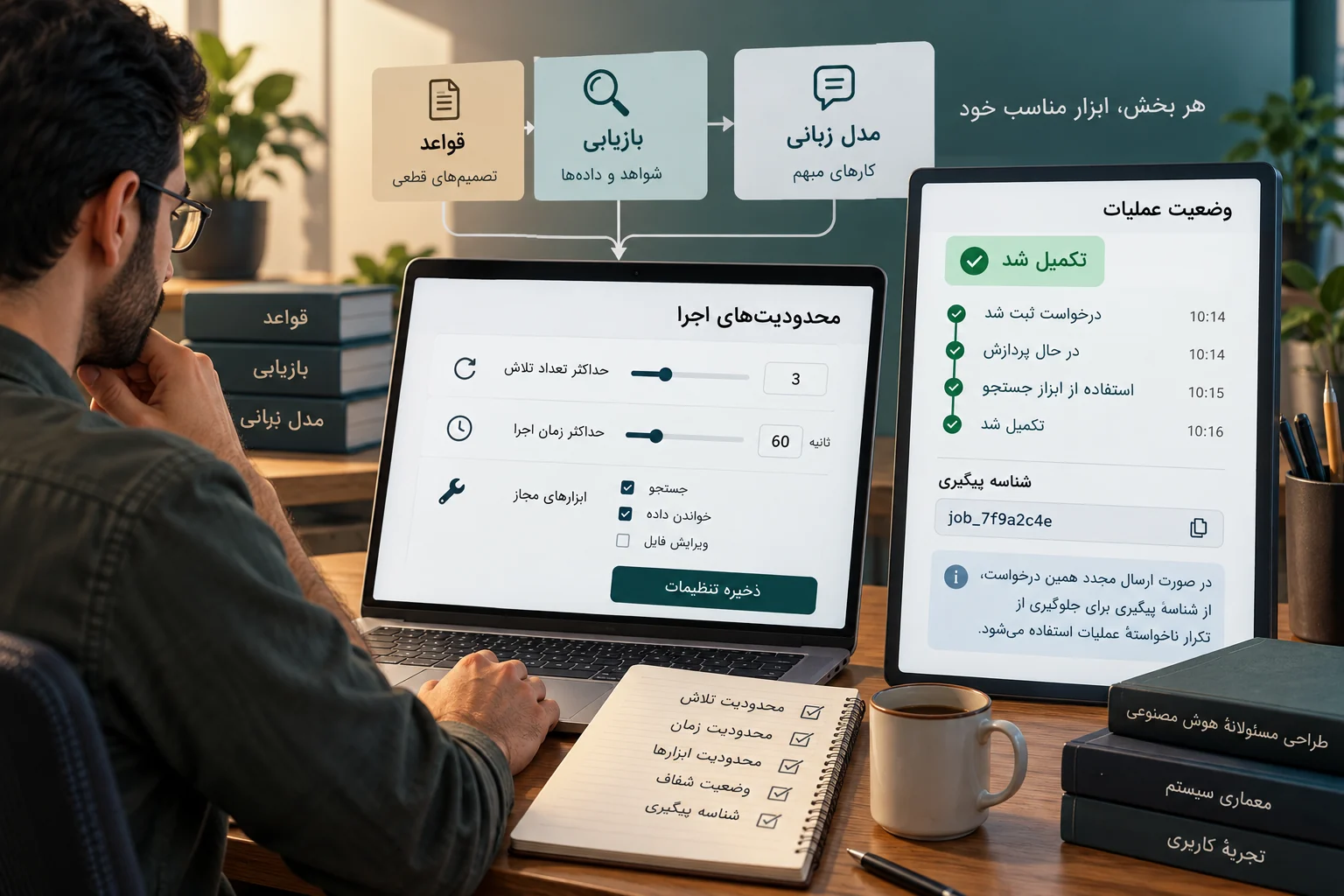 محدود کردن اختیار ابزار و هزینه اجرای قابلیت AI